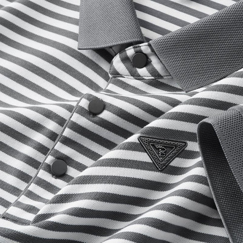 Striped Polo T-Shirt – Smart Casual Essential