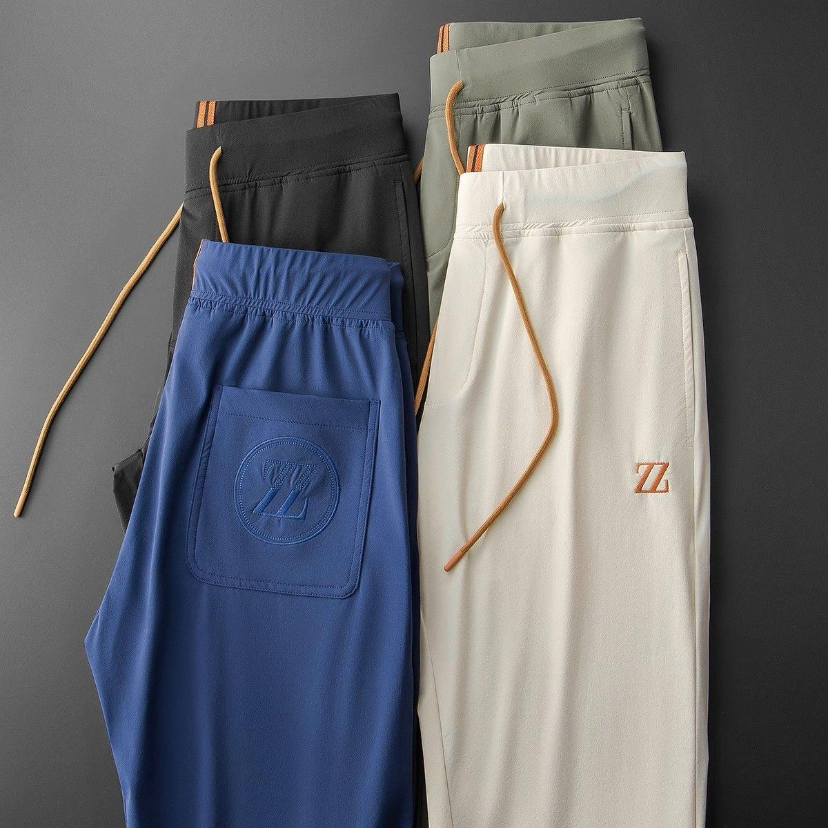 Men’s Multi-Color Premium Jogger Pants – Slim Fit Casual Sportswear with Pockets (Black, Blue, Green, Beige)