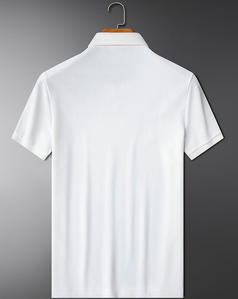 Astroflik Men’s Premium Polo T-Shirt with Embroidered Logo – Classic Fit