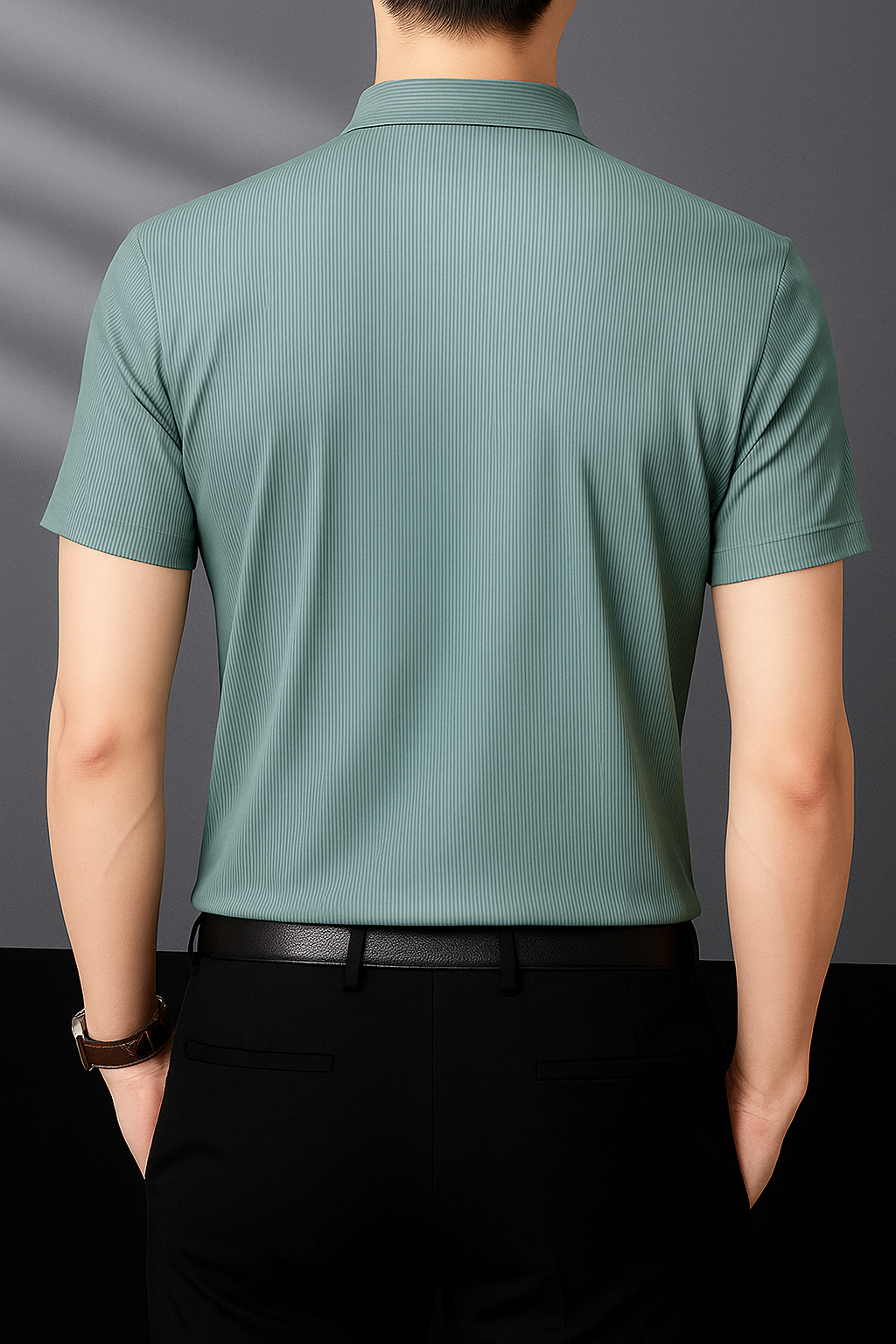 Men’s Premium Short Sleeve Button-Down Shirt | Astroflik