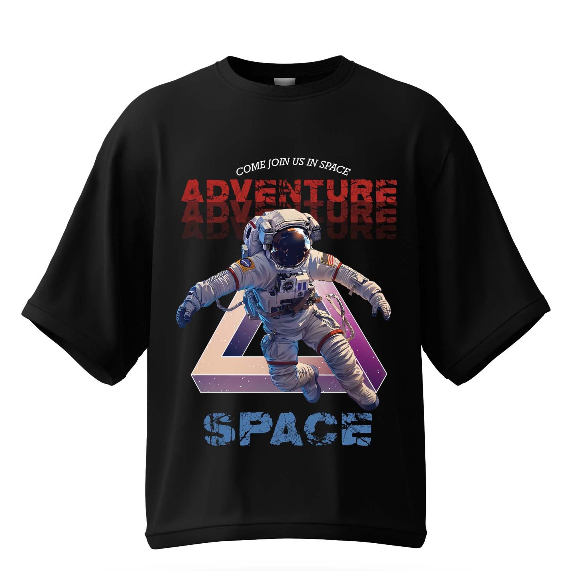 Space Adventure Oversized T-Shirt