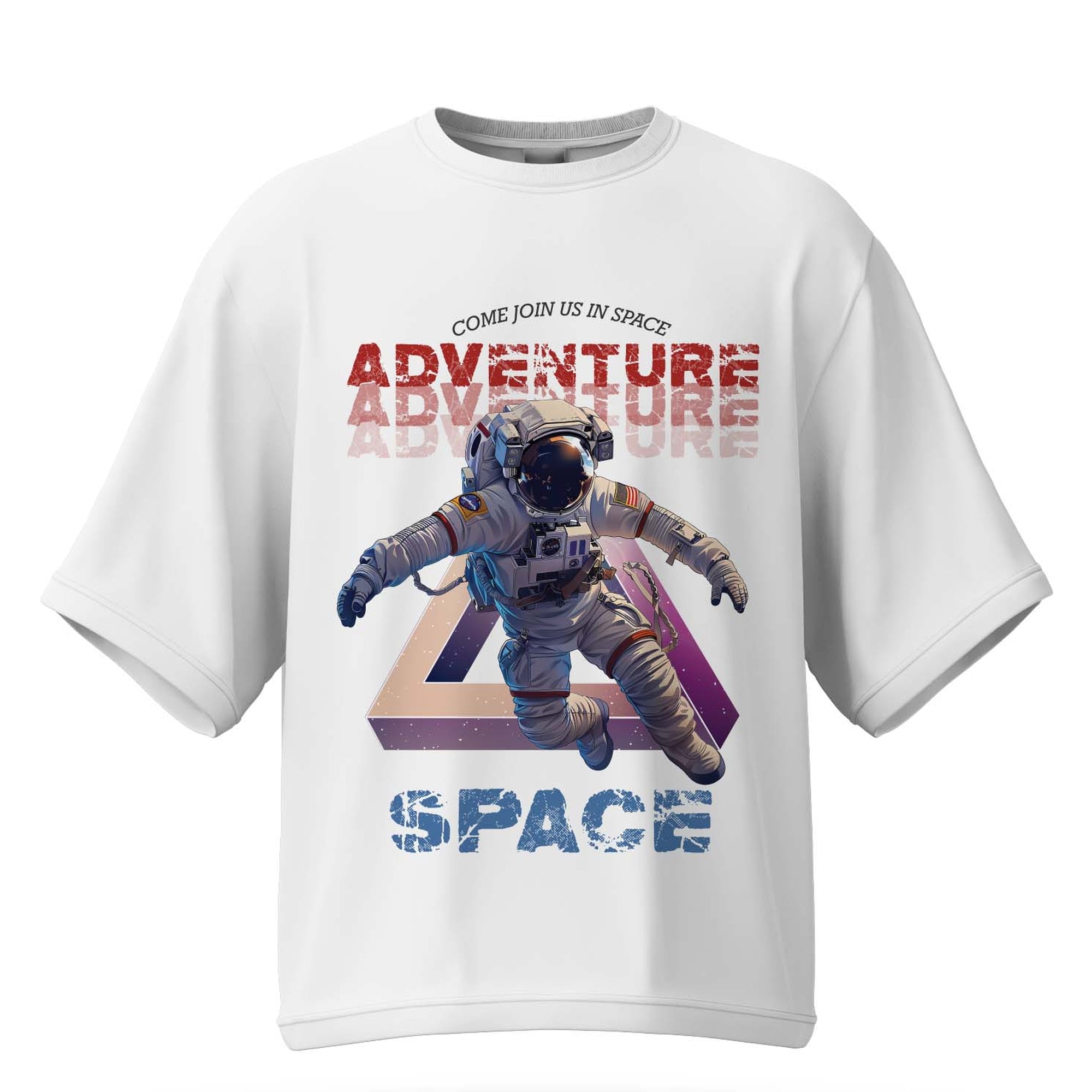 Space Adventure Oversized T-Shirt